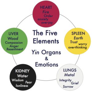 acudetox 5 elements chart