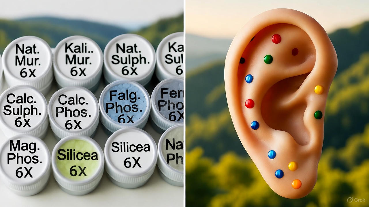 Tissue salts and AcuDetox for natural health